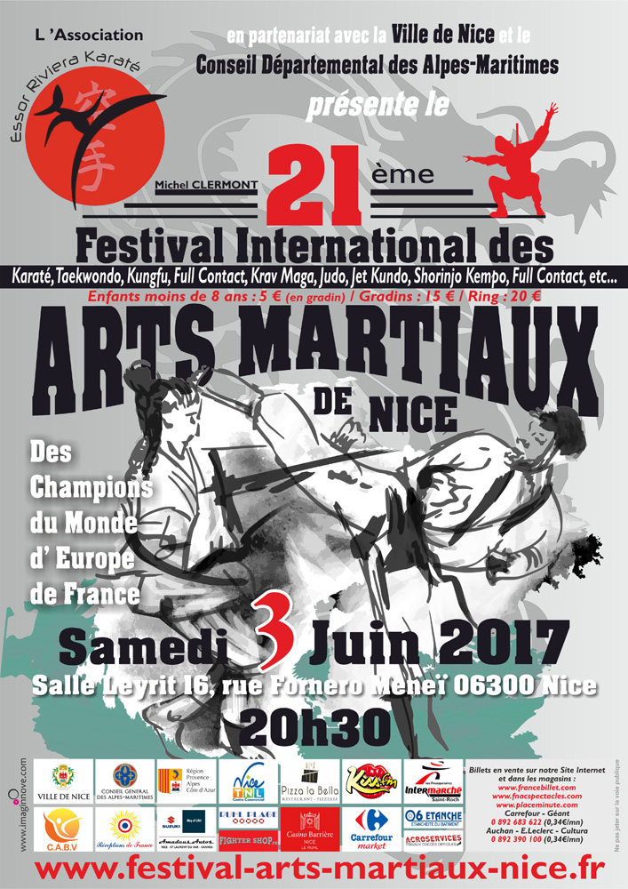 21e festival des arts martiaux de Nice